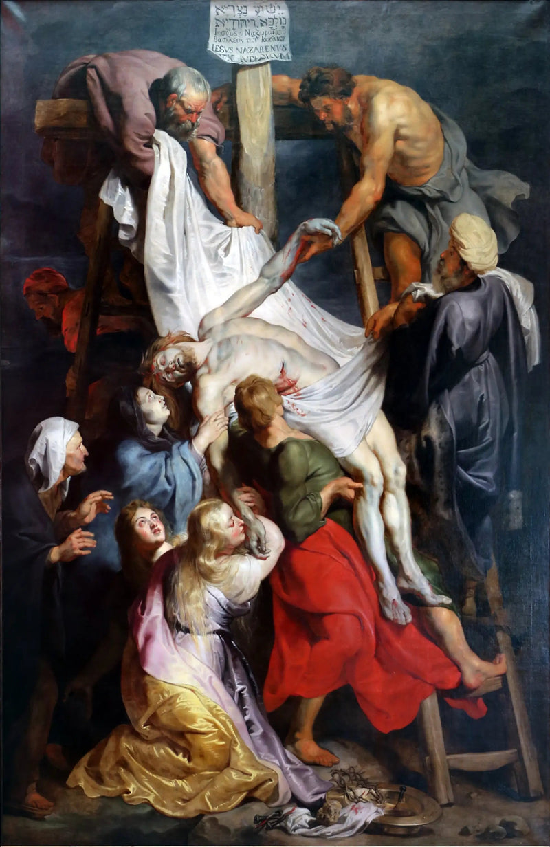 Descenso de la cruz - Peter Paul Rubens