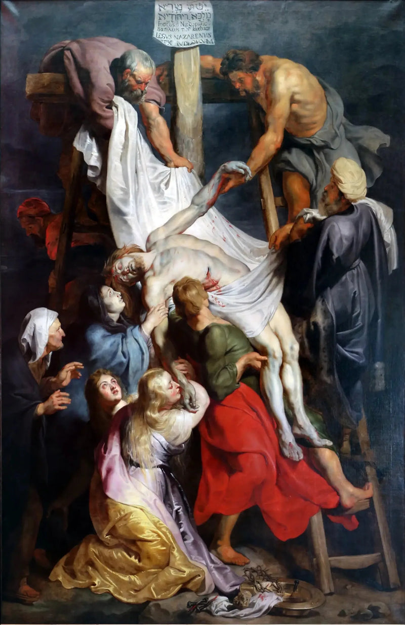 Descenso de la cruz - Peter Paul Rubens