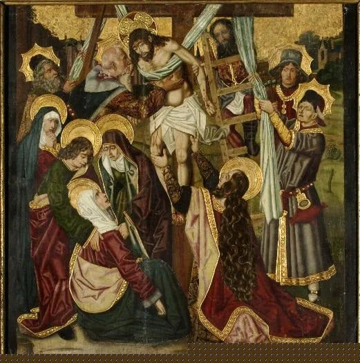 Descenso de la Cruz - Bartolomé Bermejo
