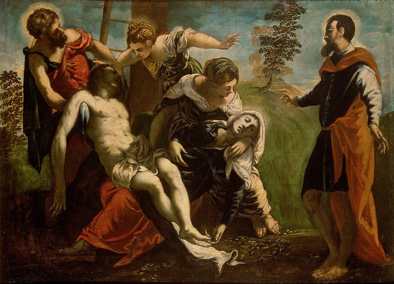 Descenso de la Cruz - Jacopo Tintoretto