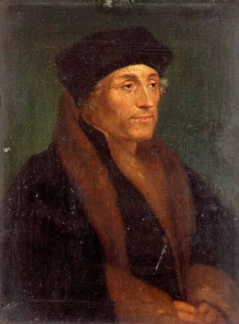 Desiderius Erasmus (1466–1536) - Hans Holbein el Joven