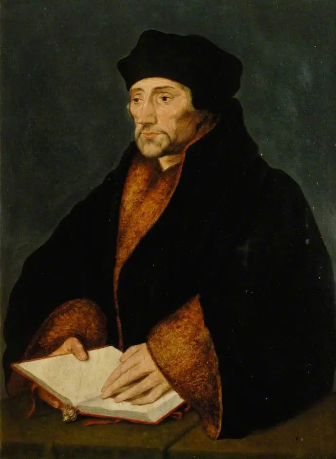Desiderius Erasmus (1466–1536) - Hans Holbein el Joven