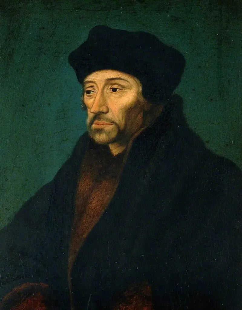Desiderius Erasmus (1466–1536) - Hans Holbein el Joven