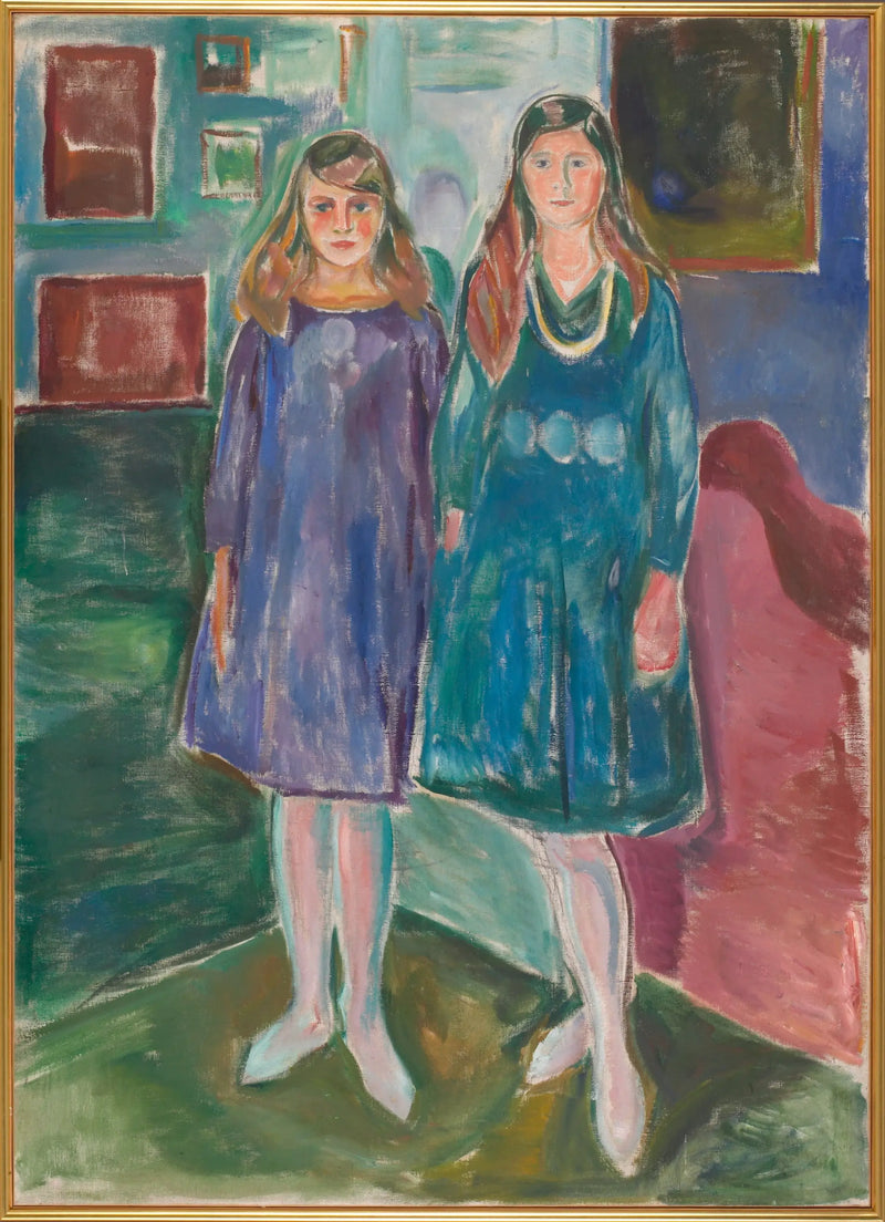 Dos Adolescentes - Edvard Munch