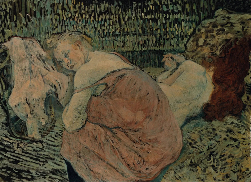 Dos amigos - Henri de Toulouse-Lautrec