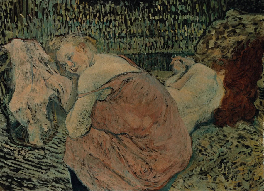 Dos amigos - Henri de Toulouse-Lautrec