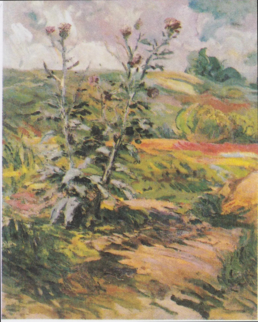 Dos cardos - Vincent van Gogh