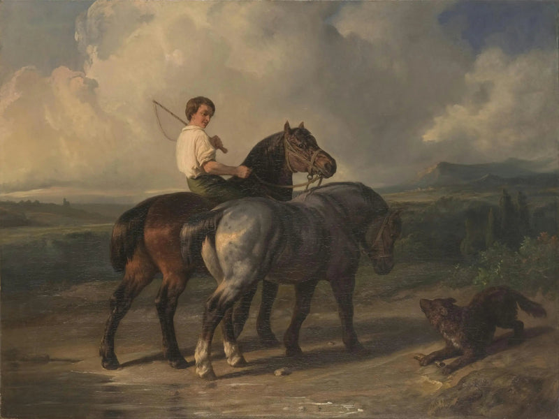 Dos caballos - Rosa Bonheur
