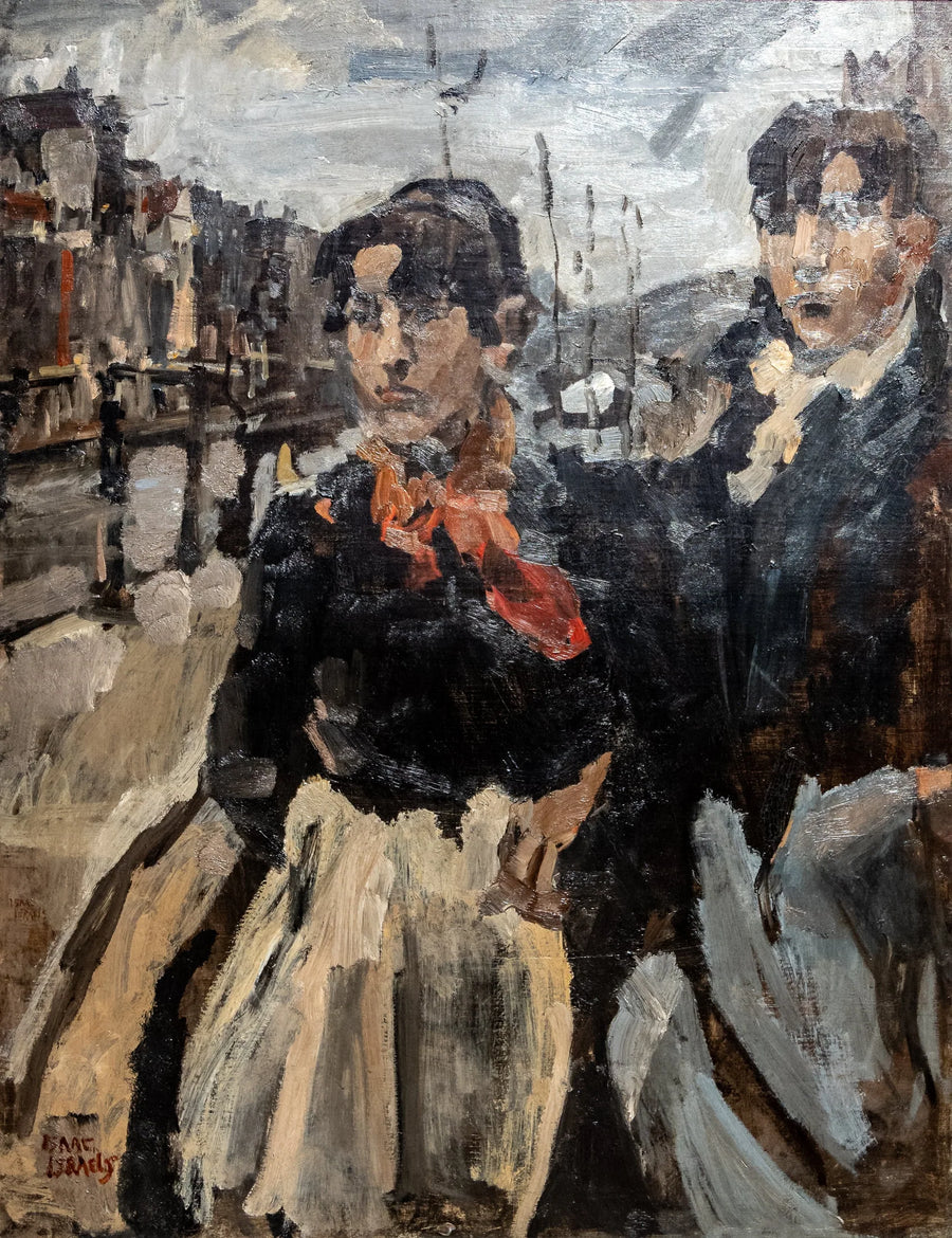 Dos sirvientes en Lijnbaansgracht – Amsterdam – Isaac Israel