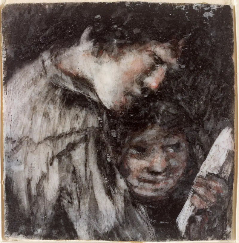 Dos niños mirando un libro - Francisco de Goya