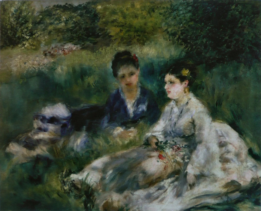 Dos mujeres en la hierba - Pierre-Auguste Renoir