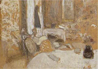 Dos mujeres en un salón - Édouard Vuillard