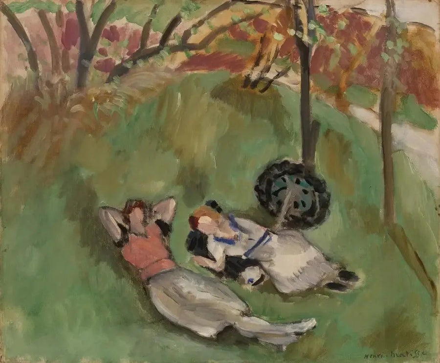 Dos mujeres acostadas - Henri Matisse