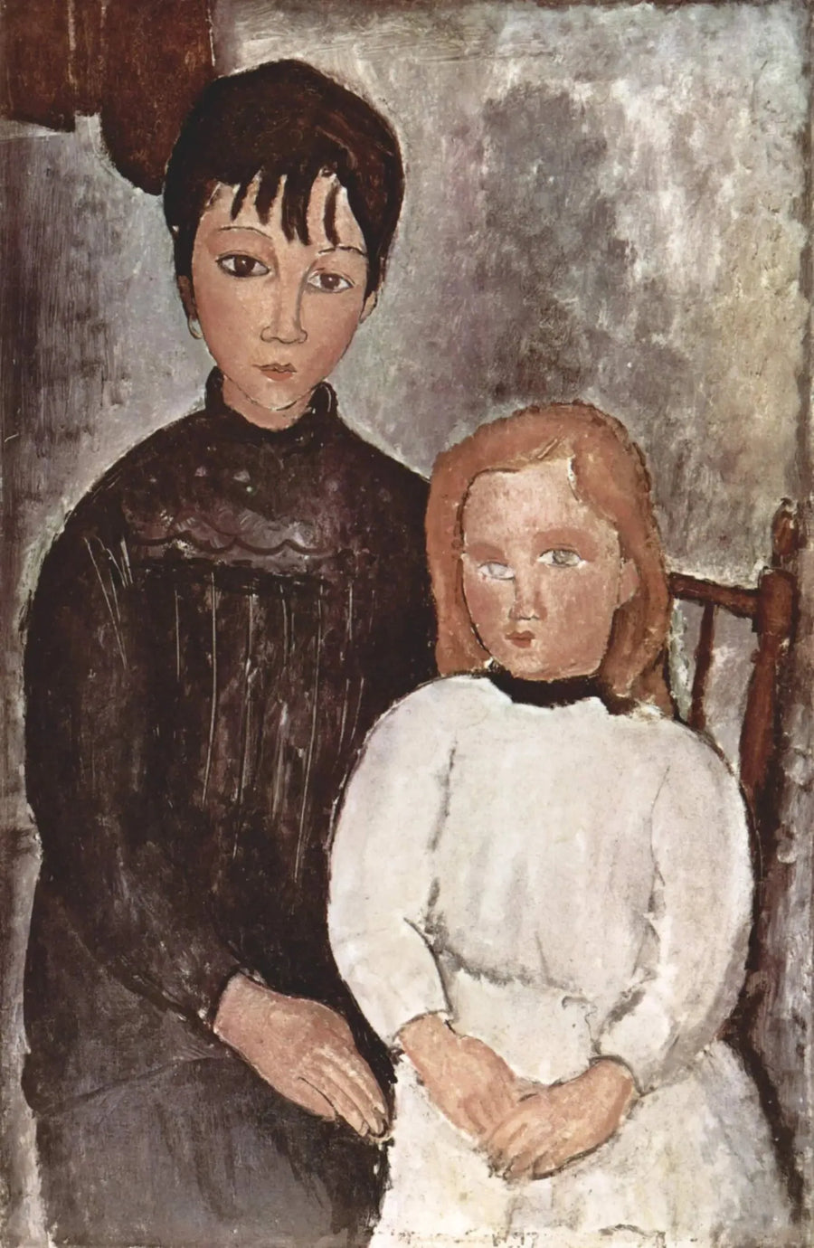 Dos Chicas - Amedeo Modigliani
