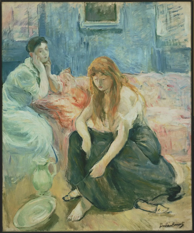 Dos chicas - Berthe Morisot