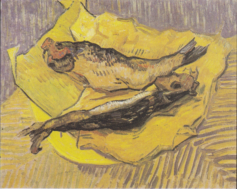 dos arenques - Vincent van Gogh