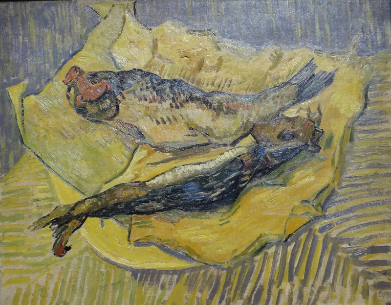 dos arenques - Vincent van Gogh