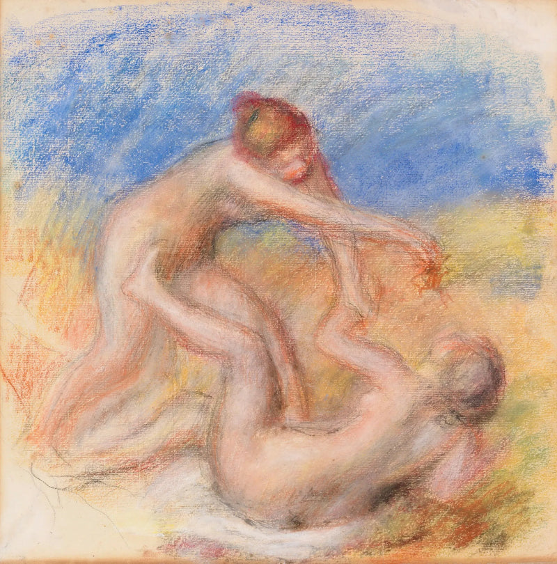 Dos desnudos - Pierre-Auguste Renoir