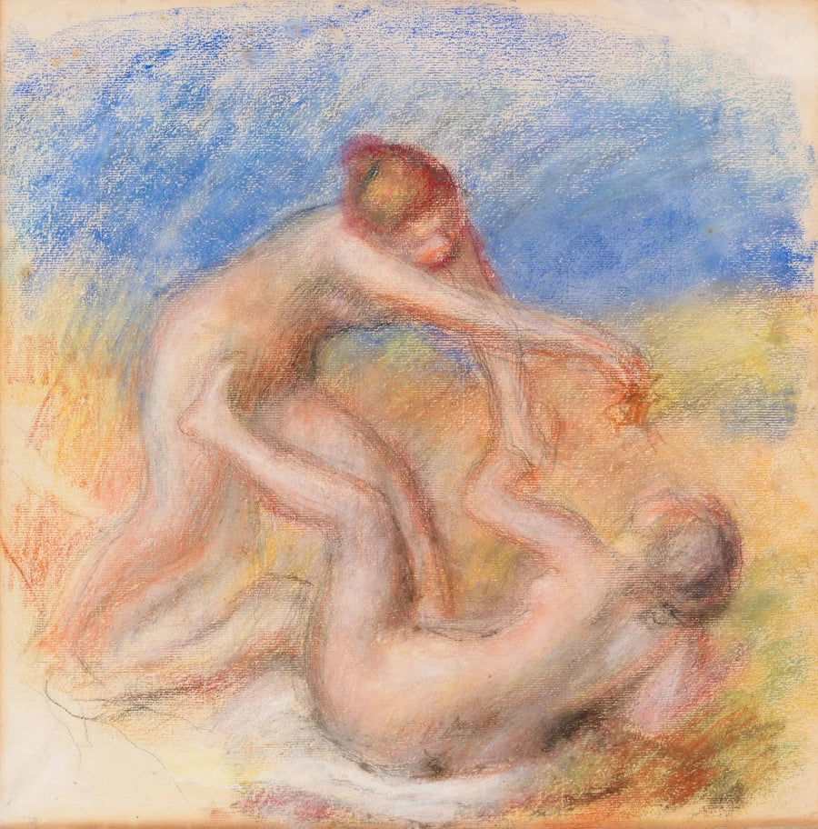 Dos desnudos - Pierre-Auguste Renoir