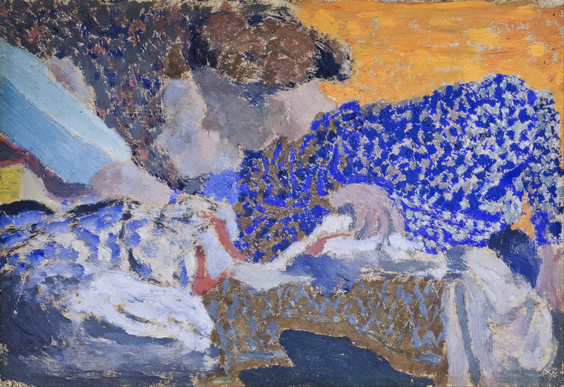 Dos trabajadoras en el taller de costura - Édouard Vuillard