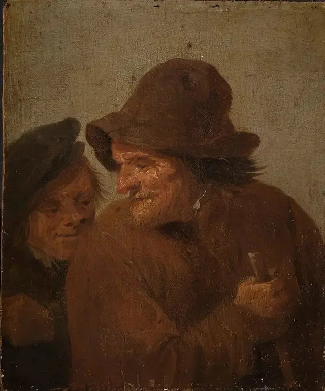 Dos campesinos - David Teniers el Joven