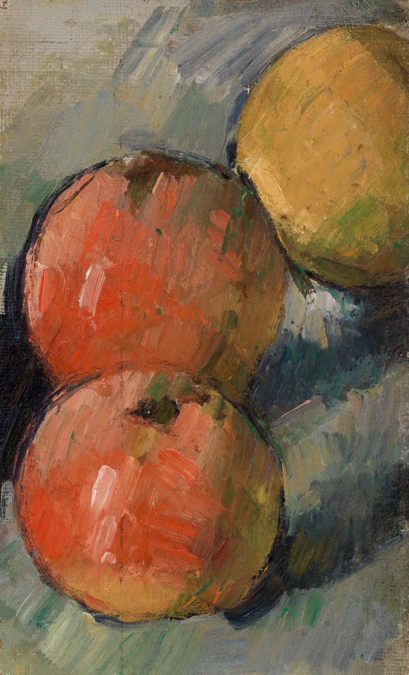 Dos manzanas y media - Paul Cézanne