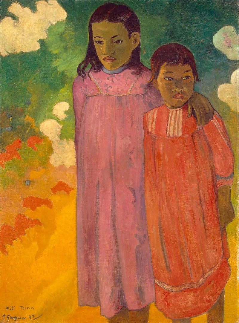 Dos hermanas - Paul Gauguin