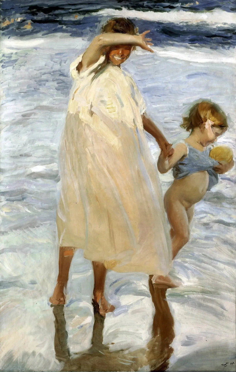 Dos hermanas, Valencia - Joaquín Sorolla