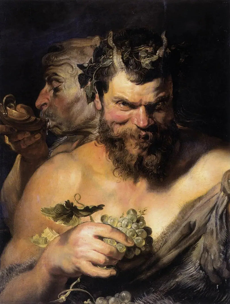 Dos Sátiros - Peter Paul Rubens