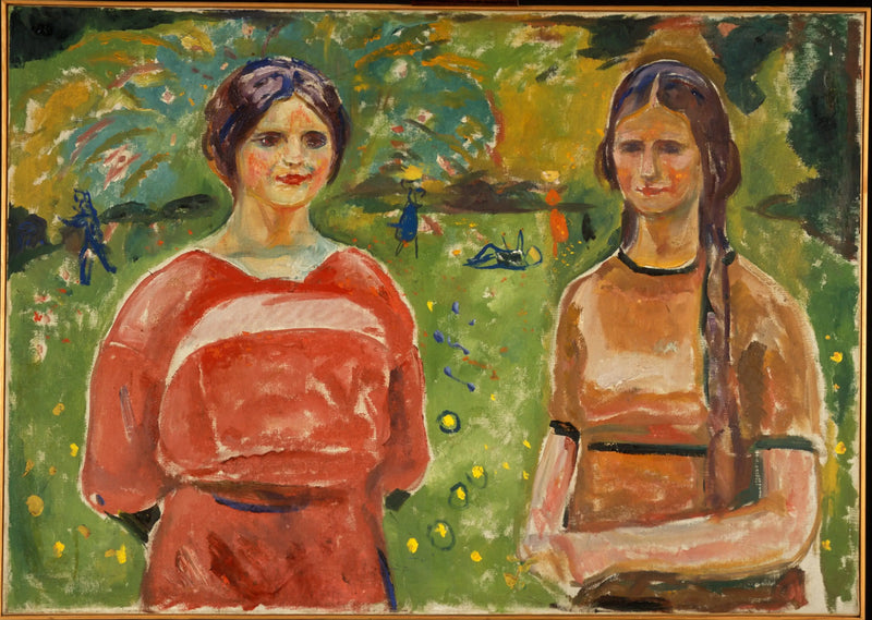 Dos Hermanas - Edvard Munch