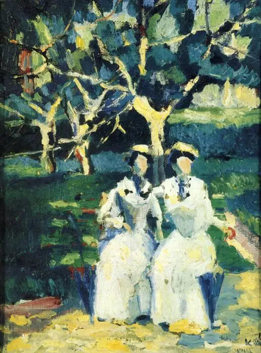 Dos hermanas I - Kazimir Malevich