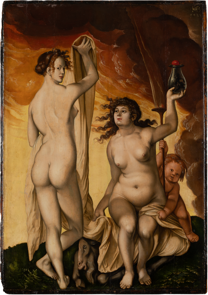 Dos brujas - Hans Baldung Grien