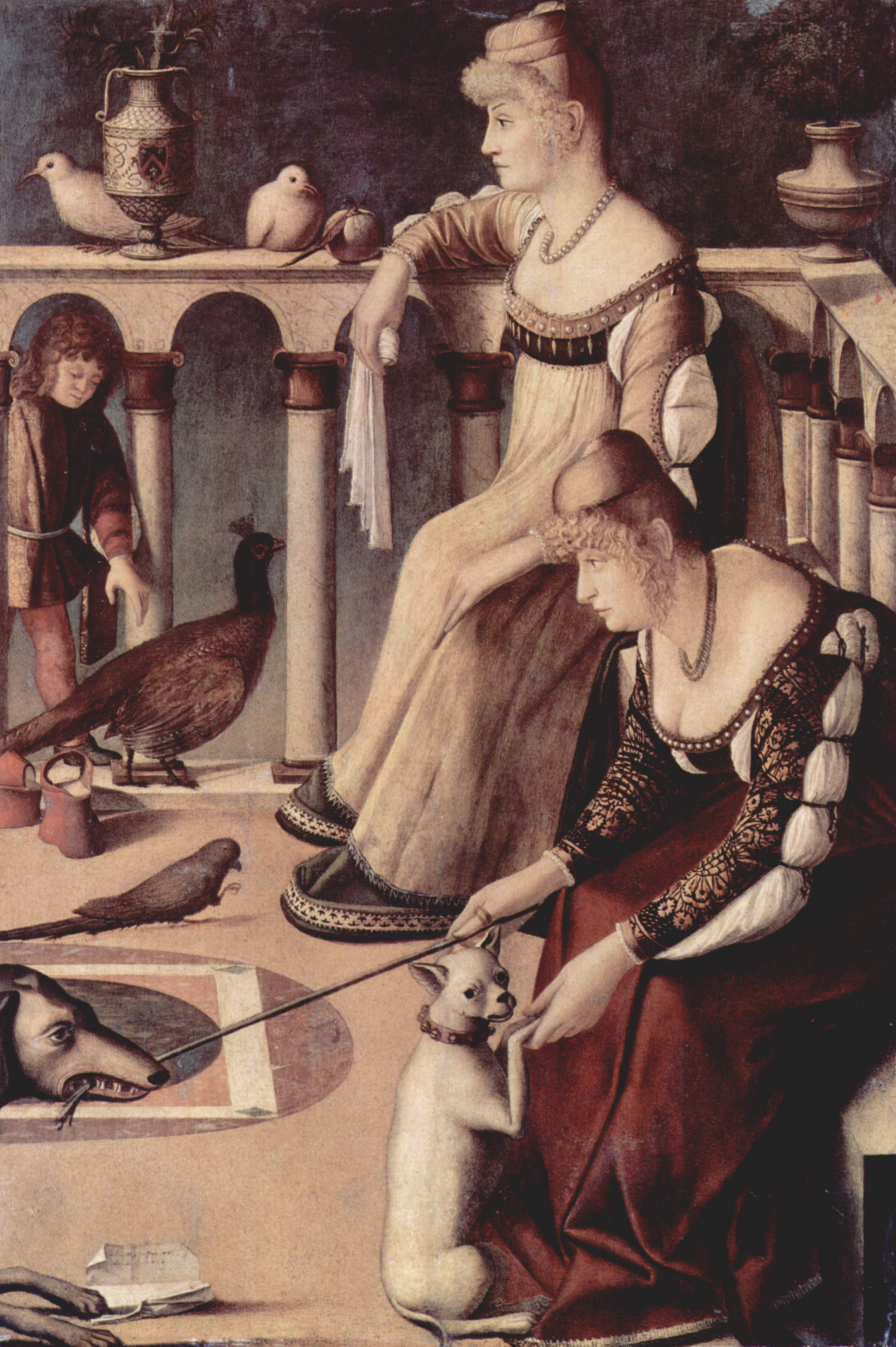 Deux Vénitiennes - Vittore Carpaccio - Alpha Reproduction