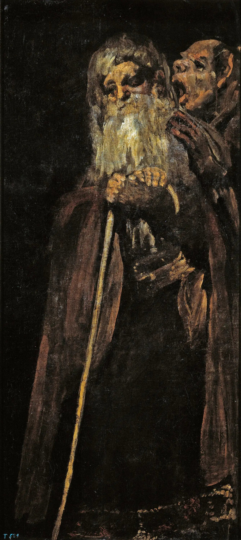 Dos Viejos - Francisco de Goya