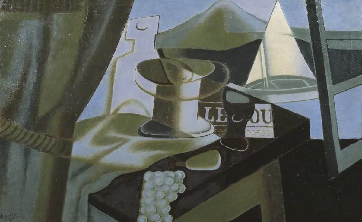 Devant la baie - Juan Gris image 1 tableau peint à l’huile sur toile