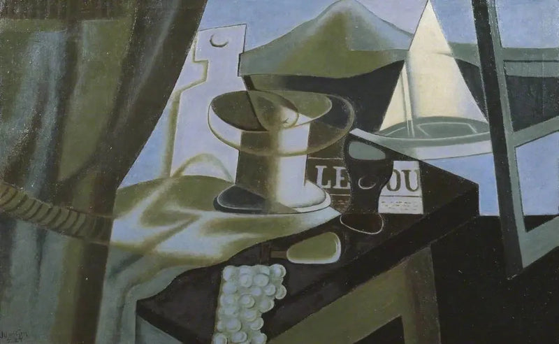 Delante de la bahía - Juan Gris