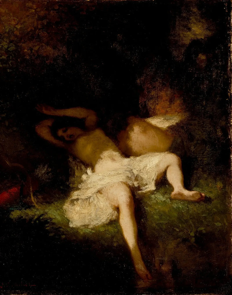 Diana descansando - Jean-François Millet