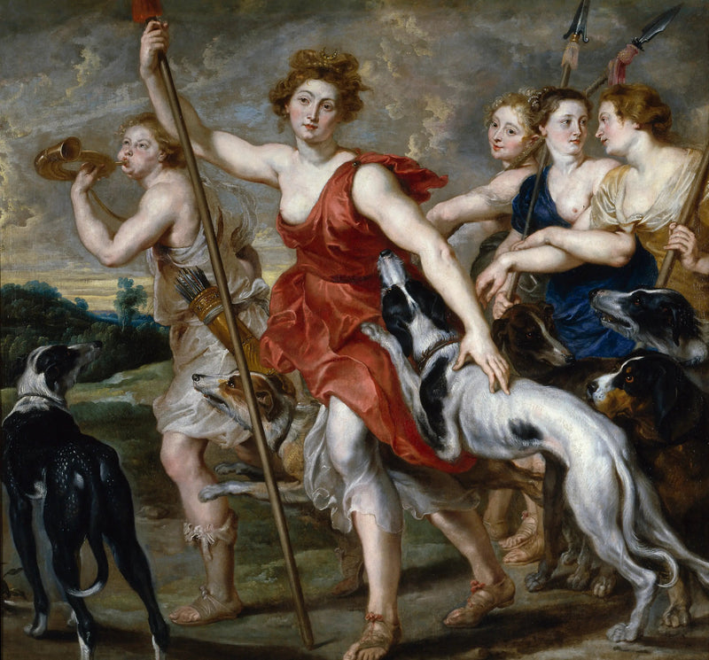 Diana revenante de la caza - Peter Paul Rubens