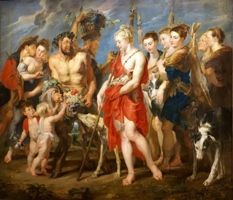 Diana vuelve de la caza - Peter Paul Rubens