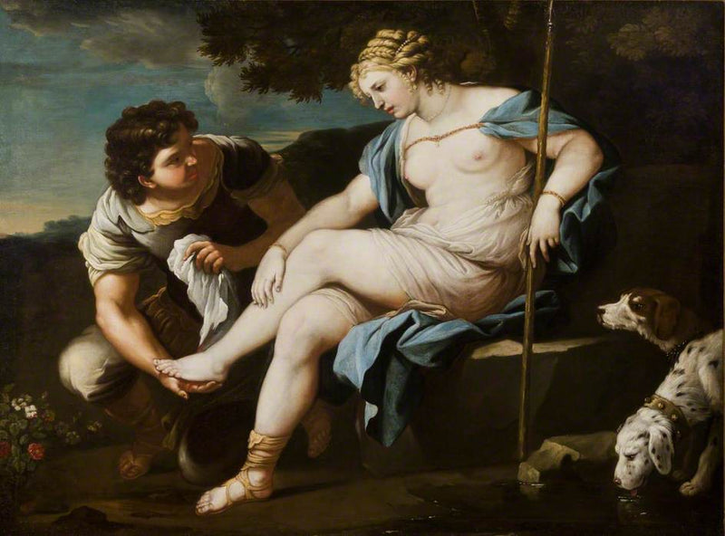Diana se repose de la caza - Luca Giordano