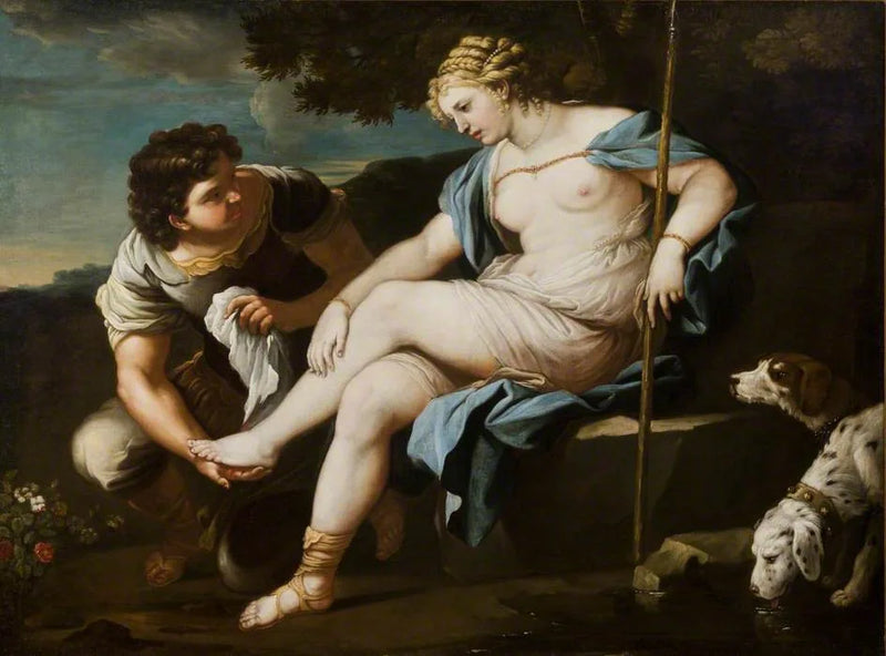 Diana se repose de la caza - Luca Giordano