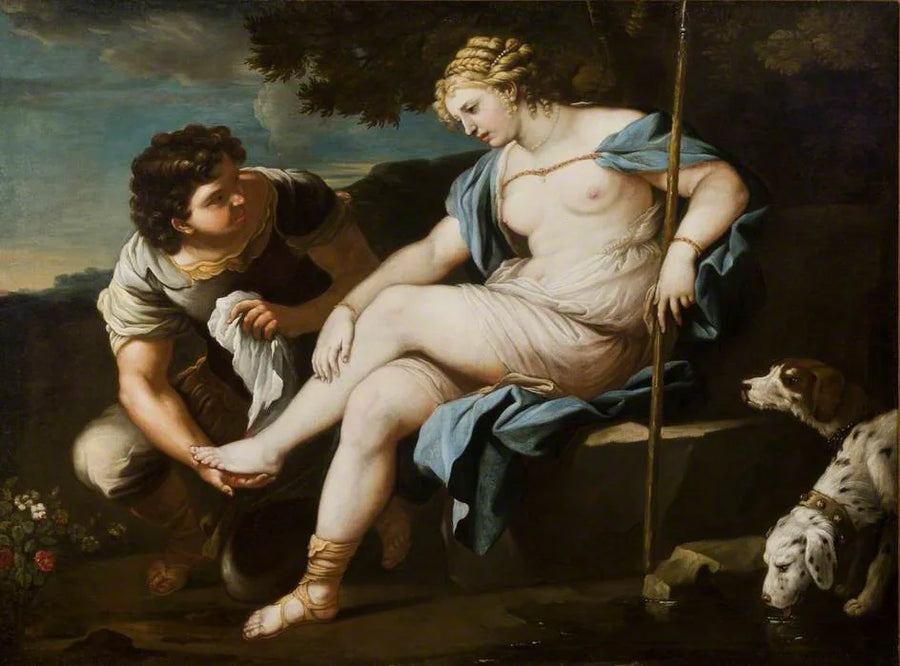 Diana se repose de la caza - Luca Giordano