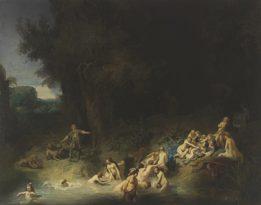 Diana y Acteón - Rembrandt
