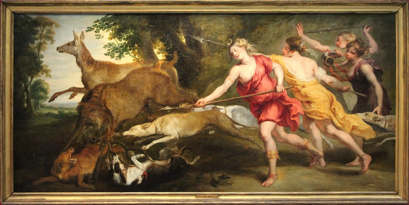 Diana cazadora y sus ninfas - Peter Paul Rubens