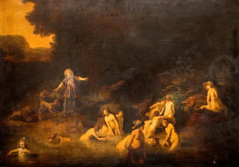 Diana y Acteón - Rembrandt