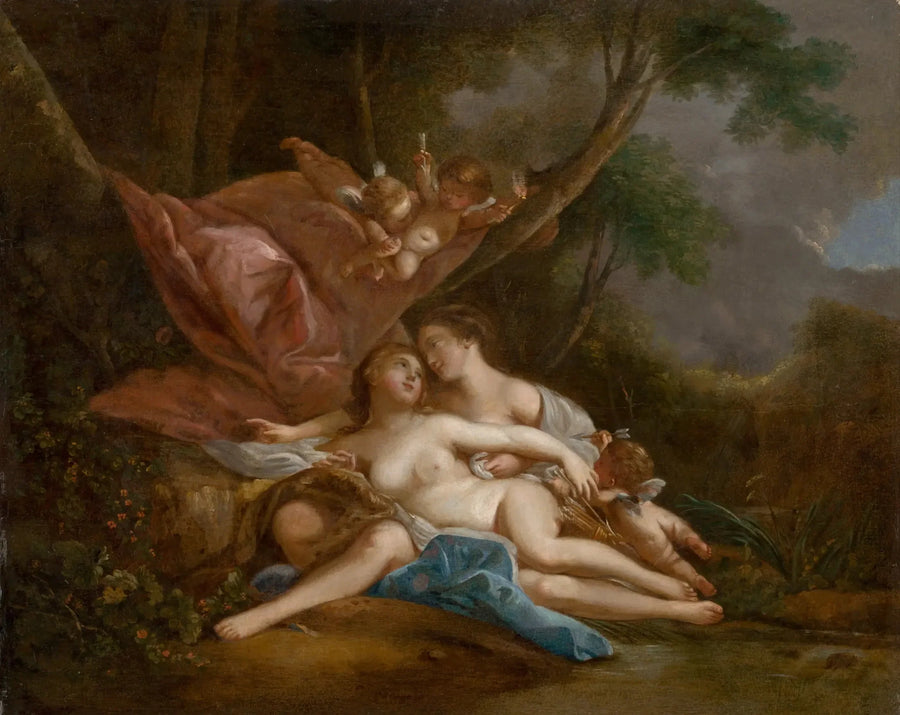 Diane y Calisto - François Boucher