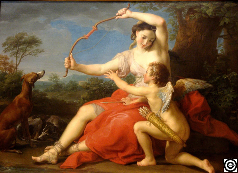 Diana y Cupido - Pompeo Batoni