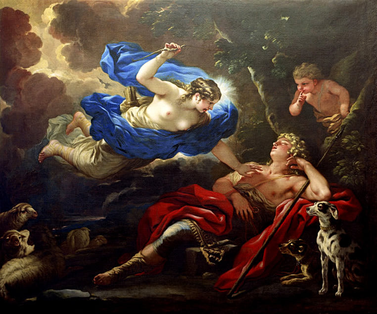 Diane y Endimión (Castelvecchio) - Luca Giordano