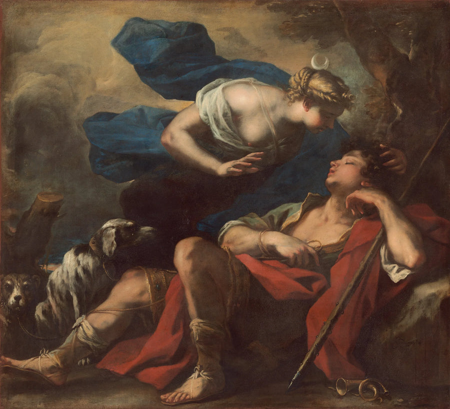Diane y Endimión - Luca Giordano