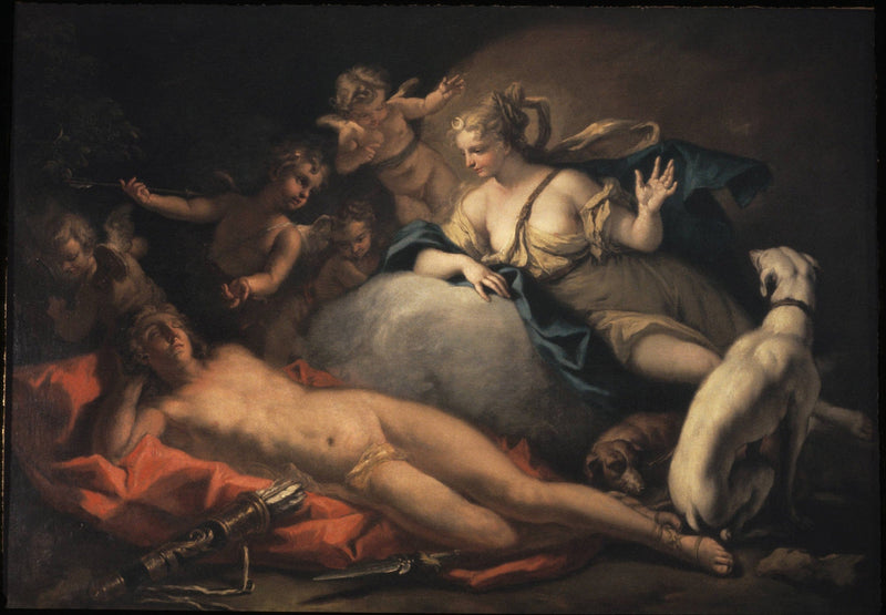 Diane y Endimión - Sebastiano Ricci